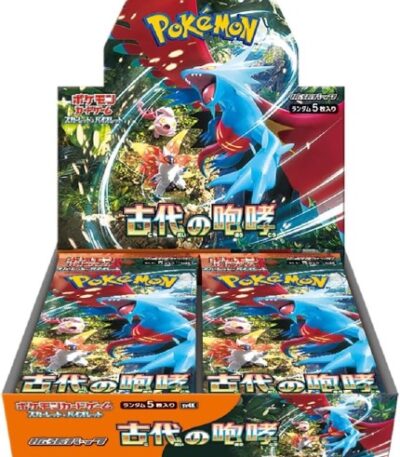 The Japanese Pokémon sealed official Ancient Roar Booster Box