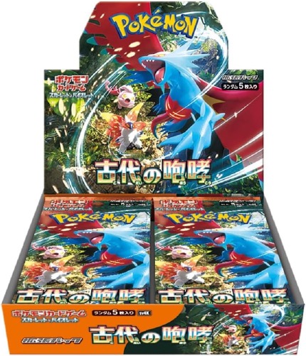 The Japanese Pokémon sealed official Ancient Roar Booster Box