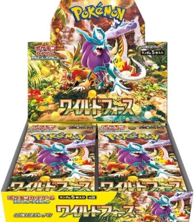 Japanese Pokémon sealed official product: Wild Force Booster Box
