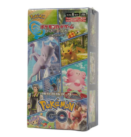 Japanese Pokémon sealed official product: Pokémon GO Booster Box