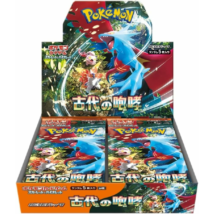 Japanese Pokémon sealed official product: Ancient Roar Booster Box