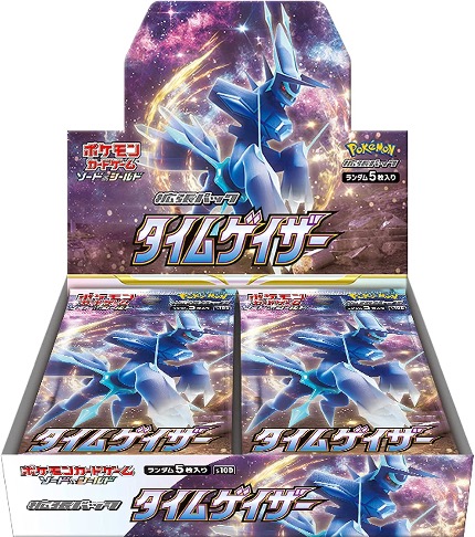 Japanese Pokémon Time Gazer Booster Box in official, sealed packaging