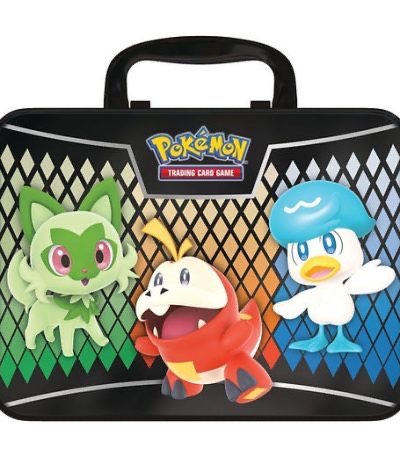 Pokémon TCG Collector’s Chest 2023 tin featuring exclusive cards and booster packs
